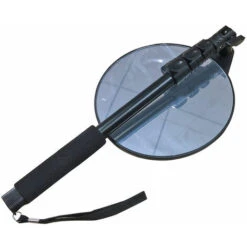 Miroir D'inspection De Véhicule, Miroir D'inspection Long, Miroir Incassable à Haute Résistance, Pas Facilement Cassé, Miroir De Sécurité 20 × 20 Cm, Avec Sac à Main,