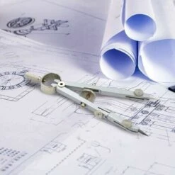 Lot De 5 Compas De Géométrie En Acier Inoxydable - Outil De Dessin - Boussole De Géométrie Pour Enfants - Compas De Dessin Pour Les Mathématiques -Promos Outil Virtuose Magasin 88675206 4