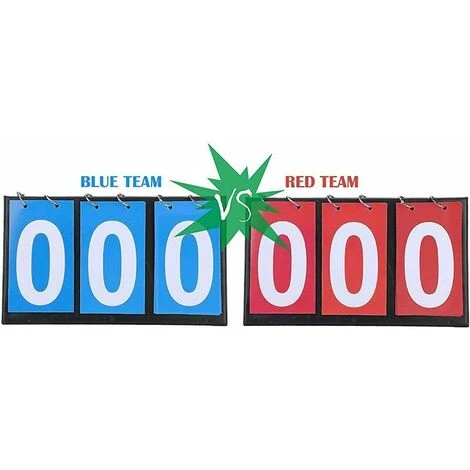 Ableau De Bord Sportif, 2pcs Tableau De Scores Score Flip Tableau De Bord Portatif Sports Tableau Scoreboard à 3 Chiffres Compteur De Score Scoreboard 6 Ableau De Bord Sportif, 2pcs Tableau De Scores Score Flip Tableau De Bord Portatif Sports Tableau Scoreboard à 3 Chiffres Compteur De Score Scoreboard – Image 4