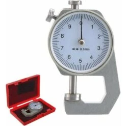 Jauge D'épaisseur Numérique, Cadran Rond, 0,01 Mm, Précision Pour Papier, Cuir, Tôle -Promos Outil Virtuose Magasin 88802694 4