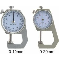 Jauge D'épaisseur Numérique, Cadran Rond, 0,01 Mm, Précision Pour Papier, Cuir, Tôle -Promos Outil Virtuose Magasin 88802694 5