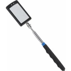 Miroir D'inspection, Miroir D'inspection Réglable Flexible éclairé Par Télescopique Outil D'extension Pivotant à Degrés