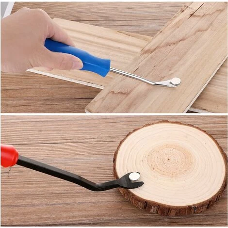 Extracteur D'agrafes, 2 Pièces Pour Retirer Les Ongles De Tapisserie D'ameublement 4 Extracteur D'agrafes, 2 Pièces Pour Retirer Les Ongles De Tapisserie D'ameublement – Image 2