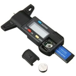 Jauges De Profondeur Pneus, Jauge De Profondeur De Bande De Roulement De Pneu, Jauge De Profondeur Numerique Avec Écran LCD Pour Voitures, Motos, Camion, Metrique/Pouce-1pc 9 Jauges De Profondeur Pneus, Jauge De Profondeur De Bande De Roulement De Pneu, Jauge De Profondeur Numerique Avec Écran LCD Pour Voitures, Motos, Camion, Metrique/Pouce-1pc -Promos Outil Virtuose Magasin 89768186 3