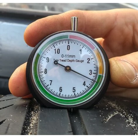 Jauge De Profondeur De Bande De Roulement - Outil De Mesure De Profondeur - 0-11 Mm / 0-0,43 Pouce - Diamètre Du Cadran De 44 Mm (1,7 Pouce) - Manomètre Pour Voiture, Camion, Vélo, Moto 7 Jauge De Profondeur De Bande De Roulement - Outil De Mesure De Profondeur - 0-11 Mm / 0-0,43 Pouce - Diamètre Du Cadran De 44 Mm (1,7 Pouce) - Manomètre Pour Voiture, Camion, Vélo, Moto – Image 5