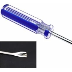 2X Bleu Poignée En Plastique Clou Agrafe Rivet Goujon Levant Décapant Extracteur Griffet Tournevis Tapis Garage Menuiserie Porte Main Outil -Promos Outil Virtuose Magasin 89947560 4