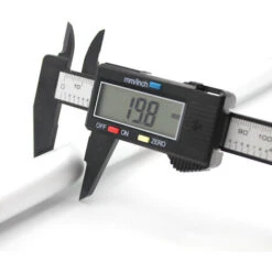 Pied à Coulisse Digital Numérique 150 Mm - Écran LCD - Fibre De Carbone - Avec Étui -Promos Outil Virtuose Magasin 89948420 4