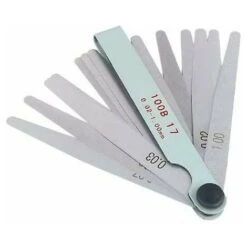 Jauge D'épaisseur En Acier Métrique à 17 Lames 0,02-1,0 Mm Outil De Mesure De Bougie D'allumage Cisea 9 Jauge D'épaisseur En Acier Métrique à 17 Lames 0,02-1,0 Mm Outil De Mesure De Bougie D'allumage Cisea -Promos Outil Virtuose Magasin 90065213 3