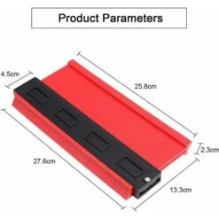 Profileur, Copieur De Profil De 10 "/ 25 Cm D'épaisseur, Outil De Bricolage Pour Une Mesure De Profil Précise