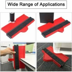 Profileur, Copieur De Profil De 10 "/ 25 Cm D'épaisseur, Outil De Bricolage Pour Une Mesure De Profil Précise -Promos Outil Virtuose Magasin 90773390 4