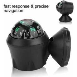Compas De Bateau Compas De Navigation Boussole Marine R��glable Electronique Boussole De Vision Nocturne Pour V��hicule De Bateau -Promos Outil Virtuose Magasin 90855026 4