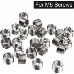 30 Pièces M5 Kit De Réparation De Filetage M5 X 0.8mm Helicoil Outil D'insertion Kit De Restauration De Filetage 9 30 Pièces M5 Kit De Réparation De Filetage M5 X 0.8mm Helicoil Outil D'insertion Kit De Restauration De Filetage -Promos Outil Virtuose Magasin 91416198 3