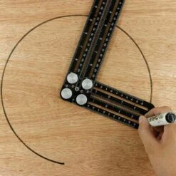 Outil De Mesure D'angle En Alliage D'aluminium à Six Faces-règle D'angle Universelle-localisateur D'ouverture Universel-mise à Niveau De La Règle En Alliage D'aluminium-outil De Mesure Multi-angle Tou -Promos Outil Virtuose Magasin 92207765 5