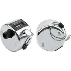 Ensemble De 6 Compteurs Manuels 4 Chiffres Anneau Mécanique Main Click Numérateurs Pour Compter Des Personnes Ou Des Points - 4.5 X 4.5 X 3cm -Promos Outil Virtuose Magasin 92677193 3
