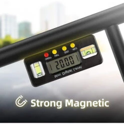 Niveau Electronique,Inclinomètre Numérique Rapporteur, Avec Affichage, Avec Base Magnétique, Haute Précision, Avec Affichage De Maintien De La Lecture Et Fonction De Retournement. -Promos Outil Virtuose Magasin 92923522 3