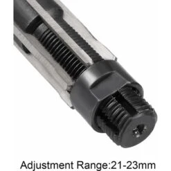 Alésoir à Main Carré HSS Réglable Aléseur Trou Métal Outil Coupe Main 21-23mm Gamme Réglage 6 Flutes -Promos Outil Virtuose Magasin 93282551 3