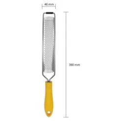 Agrumes & Râpe à Fromage Manuelle - Parmesan, Citron, Gingembre, Ail, Noix De Muscade, Chocolat - Lame Acier Inoxydable – Nettoyable Au Lave-vaisselle-jaune -Promos Outil Virtuose Magasin 93340553 2