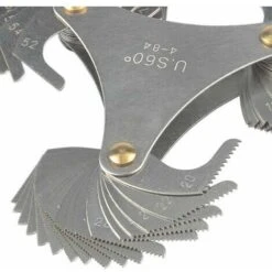 51 Pièces Outil De Mesure De Jauge à Pas De Vis 60° Americaine En Acier Inoxydable 4-84 9 51 Pièces Outil De Mesure De Jauge à Pas De Vis 60° Americaine En Acier Inoxydable 4-84 -Promos Outil Virtuose Magasin 93445738 3