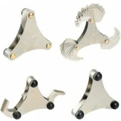 51 Pièces Outil De Mesure De Jauge à Pas De Vis 60° Americaine En Acier Inoxydable 4-84 10 51 Pièces Outil De Mesure De Jauge à Pas De Vis 60° Americaine En Acier Inoxydable 4-84 -Promos Outil Virtuose Magasin 93445738 4