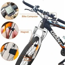 Ordinateur De Vélo, Multifonctionnel Sans Fil IP65 étanche Compteur De Vitesse De Vélo Odomètre Mémoire De Réveil Automatique Capteur De Rétroéclairage LCD Vitesse De Vélo Suivi De Route Odomètre 1pc -Promos Outil Virtuose Magasin 93897744 3