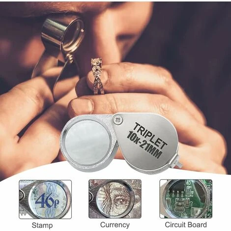 Loupe Grossissement 10x 21 Mm, Loupe Bijoutier, Grossissant Oeil Loupe 10x 21mm, Loupe 10x 21 Mm, Loupe Horloger, Loupe Bijoutier X10, Loupe Bijoutier Professionnel, Loupe Eclairante Bijoutier 5 Loupe Grossissement 10x 21 Mm, Loupe Bijoutier, Grossissant Oeil Loupe 10x 21mm, Loupe 10x 21 Mm, Loupe Horloger, Loupe Bijoutier X10, Loupe Bijoutier Professionnel, Loupe Eclairante Bijoutier – Image 3