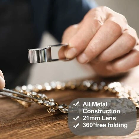Loupe Grossissement 10x 21 Mm, Loupe Bijoutier, Grossissant Oeil Loupe 10x 21mm, Loupe 10x 21 Mm, Loupe Horloger, Loupe Bijoutier X10, Loupe Bijoutier Professionnel, Loupe Eclairante Bijoutier 6 Loupe Grossissement 10x 21 Mm, Loupe Bijoutier, Grossissant Oeil Loupe 10x 21mm, Loupe 10x 21 Mm, Loupe Horloger, Loupe Bijoutier X10, Loupe Bijoutier Professionnel, Loupe Eclairante Bijoutier – Image 4