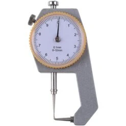Outil De Mesure De Plage De 0 à 10 Mm Résolution De 0,05 Mm Jauge D'épaisseur à Cadran Rond Portable Compatible Avec Le Tissu En Cuir 10 Outil De Mesure De Plage De 0 à 10 Mm Résolution De 0,05 Mm Jauge D'épaisseur à Cadran Rond Portable Compatible Avec Le Tissu En Cuir -Promos Outil Virtuose Magasin 94722916 4