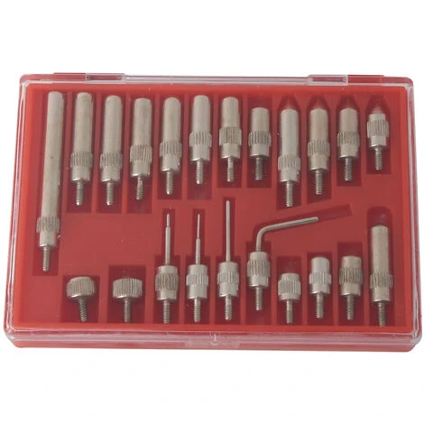 22 Pièces En Acier Inoxydable Indicateur De Test Contact 0.01mm Ensemble De Points D'indicateur De Cadran De Précision 5 22 Pièces En Acier Inoxydable Indicateur De Test Contact 0.01mm Ensemble De Points D'indicateur De Cadran De Précision – Image 3