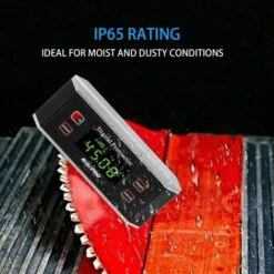 ELLE Inclinomètre, Digital Rapporteur Angle Finder Niveau Inclinomètre Magnétique Rainure En V 0 360 Degrés Avec Rétroéclairage -Promos Outil Virtuose Magasin 94923405 3