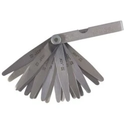 Silverline Jauge D'épaisseur 26 Lames (0,051 – 0,635 Mm)