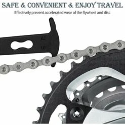 Outil D'usure D'Indicateur De Chaîne De Vélo Règle De Mesure De Jauge De Chaînes De Vélo Outil De Rail Détection Remplacement D'usure De Chaîne De Vélo Étrier De Testeur De Chaîne Guazhuni(Noir) 10 Outil D'usure D'Indicateur De Chaîne De Vélo Règle De Mesure De Jauge De Chaînes De Vélo Outil De Rail Détection Remplacement D'usure De Chaîne De Vélo Étrier De Testeur De Chaîne Guazhuni(Noir) -Promos Outil Virtuose Magasin 95134236 4