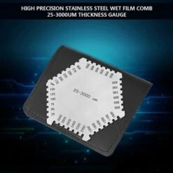 Mesure D'épaisseur Du Peigne 25-3000um De Film Humide D'acier Inoxydable De Haute Précision 8 Mesure D'épaisseur Du Peigne 25-3000um De Film Humide D'acier Inoxydable De Haute Précision -Promos Outil Virtuose Magasin 95225103 2