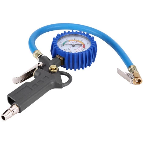 Testeur De Compteur De Jauge De Pression D'air De Pneu De Pneu De Moto De Camion De Voiture 0-220PSI 5 Testeur De Compteur De Jauge De Pression D'air De Pneu De Pneu De Moto De Camion De Voiture 0-220PSI – Image 3