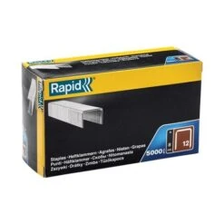RAPID - Agrafes En Fil Plat N° 12/8 Mm - Boite Carton 5000