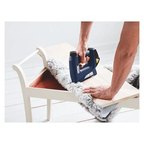 RAPID - BTX530 Agrafeuse-cloueuse électrique Sans Fil à Batterie Lithium-Ion Pour 53/6-14mm - 8/15mm - Coffret 4 RAPID - BTX530 Agrafeuse-cloueuse électrique Sans Fil à Batterie Lithium-Ion Pour 53/6-14mm - 8/15mm - Coffret – Image 2