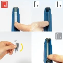 RAPID - MS4.1 Valisette - Agrafeuse Pour 53/6-12mm-7/12-14mm-8/15mm-9/15mm - Blister + Agrafes -Promos Outil Virtuose Magasin 95415955 4