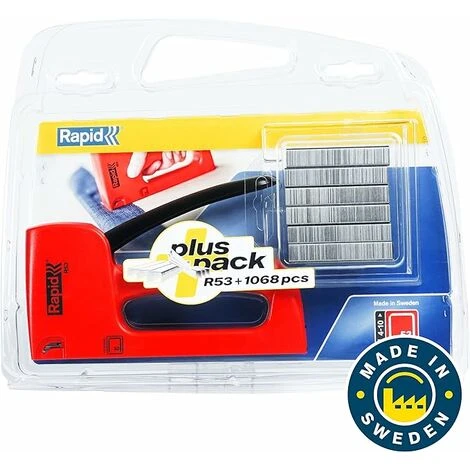 RAPID - R53 Valisette - Agrafeuse Pour 53/4-10mm - Valisette + Agrafes 6 RAPID - R53 Valisette - Agrafeuse Pour 53/4-10mm - Valisette + Agrafes – Image 4