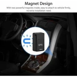 Traqueur GPS Magnétique Traqueur GPS Dispositif De Suivi En Temps Réel Mini Traqueur De Voiture Magnétique- -Promos Outil Virtuose Magasin 95476855 3