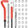 Kit De Réparation Des Filetage De Type Helicoil M8 X 1,25 Mm (30 Pièces)