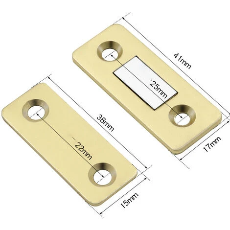 Aimant Porte Placard 4 Pièces Loquet Magnetique Très Mince Loquets Magnétiques à Coller Aimant Fermeture Adhésif Meuble Aimant Puissant Pour Porte Coulissante Tiroirs Fenêtre Aimanté Armoire,or 3 Aimant Porte Placard 4 Pièces Loquet Magnetique Très Mince Loquets Magnétiques à Coller Aimant Fermeture Adhésif Meuble Aimant Puissant Pour Porte Coulissante Tiroirs Fenêtre Aimanté Armoire,or