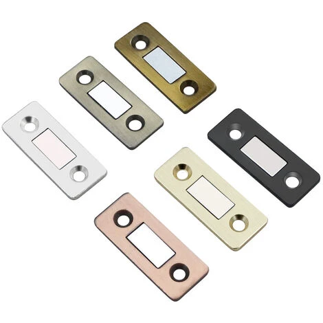 Aimant Porte Placard 4 Pièces Loquet Magnetique Très Mince Loquets Magnétiques à Coller Aimant Fermeture Adhésif Meuble Aimant Puissant Pour Porte Coulissante Tiroirs Fenêtre Aimanté Armoire,or 4 Aimant Porte Placard 4 Pièces Loquet Magnetique Très Mince Loquets Magnétiques à Coller Aimant Fermeture Adhésif Meuble Aimant Puissant Pour Porte Coulissante Tiroirs Fenêtre Aimanté Armoire,or – Image 2