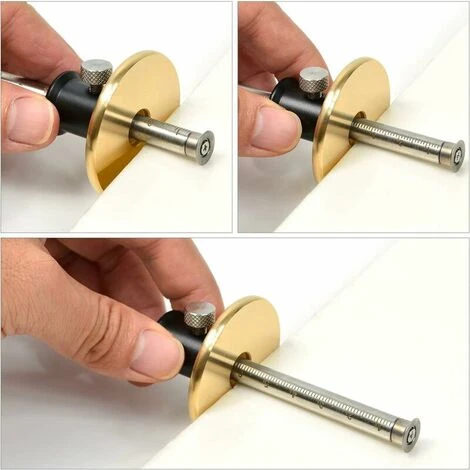 Trusquin De Traçage, Avec Roue Pour Bois Tendres Et Durs, Verrou De Sécurité, Fonction De Micro Réglage, Tournevis Inclus A 6 Trusquin De Traçage, Avec Roue Pour Bois Tendres Et Durs, Verrou De Sécurité, Fonction De Micro Réglage, Tournevis Inclus A – Image 4