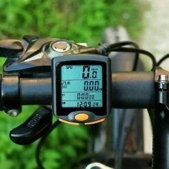Compteur De Vitesse De Vélo étanche Compteur Kilométrique LCD Sans Fil Vélo De Cycle -Promos Outil Virtuose Magasin 95967579 5