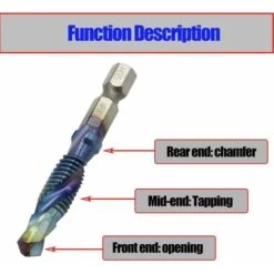 Coffret Tarauds Et Filières DT-6S Lot De 6 Tarauds Métriques 6 Pans Coudés M3 M4 M5 M6 M8 M10 Outils à Main Pour Métal Souple, Plaque En Aluminium, Fer, Etc. 8 Coffret Tarauds Et Filières DT-6S Lot De 6 Tarauds Métriques 6 Pans Coudés M3 M4 M5 M6 M8 M10 Outils à Main Pour Métal Souple, Plaque En Aluminium, Fer, Etc. -Promos Outil Virtuose Magasin 96337214 3