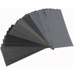 Abrasif Et Papier De Verre Papier De Verre Sec Ou à L'eau - 50 Papier Abrasif Grain 3000- Feuille Abrasive Pour Poncer Bois Métal Voiture Meuble - 23 X 9,3cm