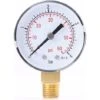 Autre Outil De Mesure Et Traçage　Jauge De Pression Pour L'huile D'air Ou L'eau 0-4bar / 0-60psi NPT, 1/4"NPT Bottom Mount -Promos Outil Virtuose Magasin 96338436 1
