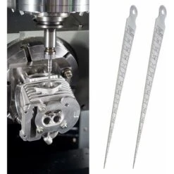 2pcs Jauge D'épaisseur De Cale Jauge D'écart Conique En Acier Inoxydable Jauge De Soudage Conique Outil De Mesure De 9 2pcs Jauge D'épaisseur De Cale Jauge D'écart Conique En Acier Inoxydable Jauge De Soudage Conique Outil De Mesure De -Promos Outil Virtuose Magasin 96363253 3