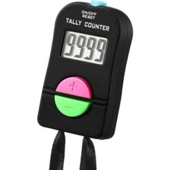 Compteur Numérique à Main Clicker Électronique Manuel Plus Et Moins Compteur De Clic Numérique Portable Avec Cordon Pour Sports Golf