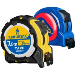 Mètre à Ruban Métrique Et Impérial En Acier Laminé Nylon 5m Règle Métrique De Haute Précision épaissie Mètre à Ruban Anti-chute Et Antirouille épaissi Avec Du Caoutchouc 19mm -Promos Outil Virtuose Magasin 97244224 5