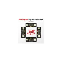 Niveau électronique, Inclinomètre Numérique Avec Affichage, Avec Base Magnétique, Haute Précision, Avec Affichage Du Maintien Et Fonction De Rotation (0-200mm, Noir) -Promos Outil Virtuose Magasin 97245143 4